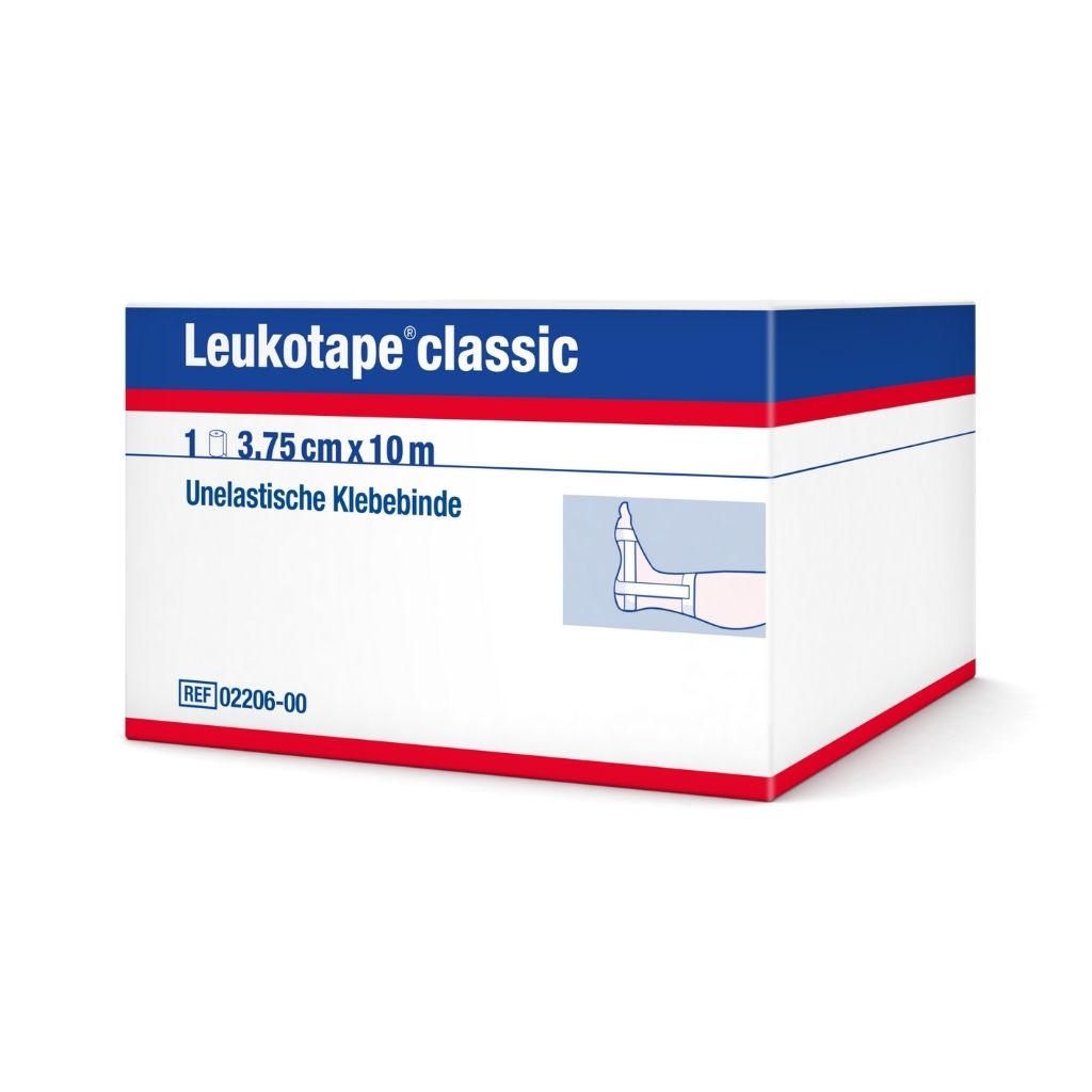 Leukotape Classic, valkoinen-Urheiluteippi-Leukotape®-HiRock