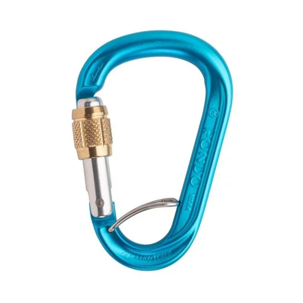 HMS RONDO Screw Cap with Brass Roll Selfie, Blue-Sulkurengas-AUSTRIALPIN-HiRock