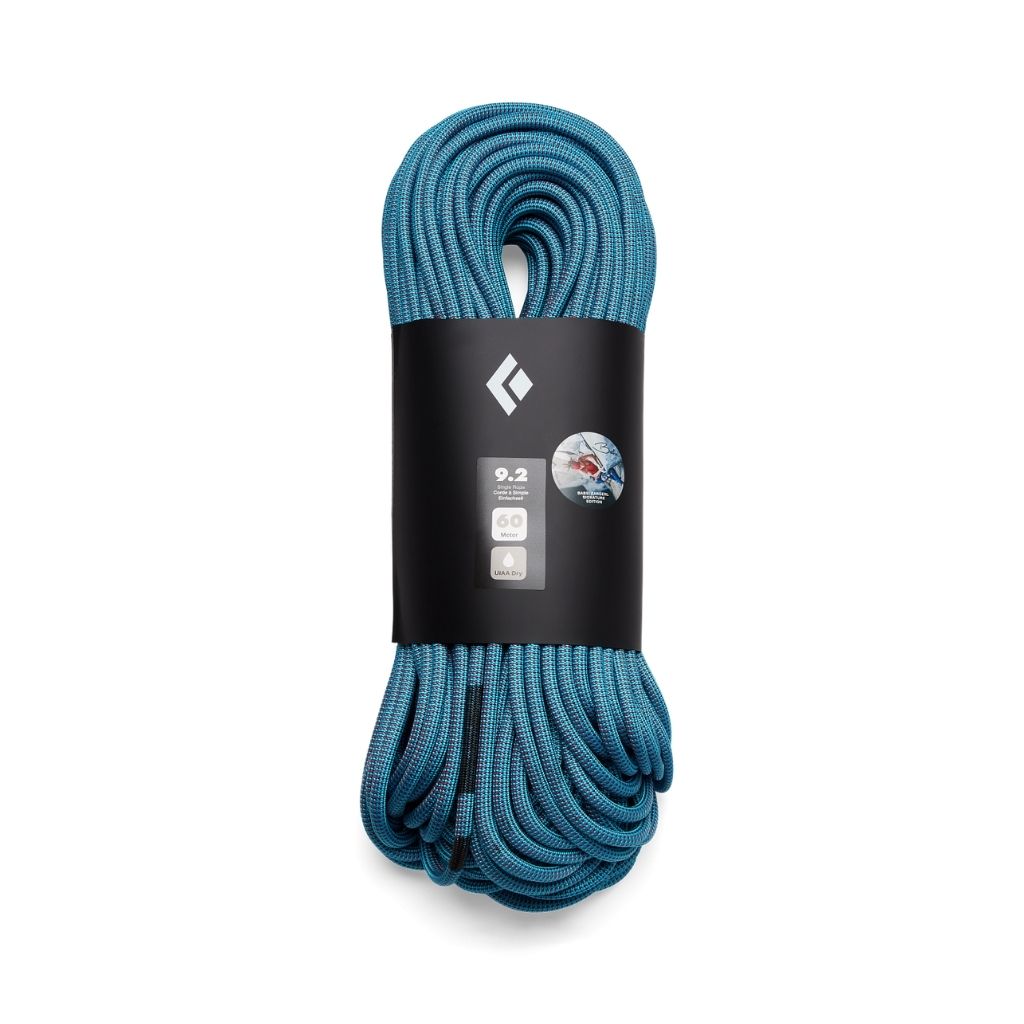 9.2 Dry Climbing Rope, Blue/Pink, Babsi Edition-Kiipeilyköysi-Black Diamond-70 m-HiRock