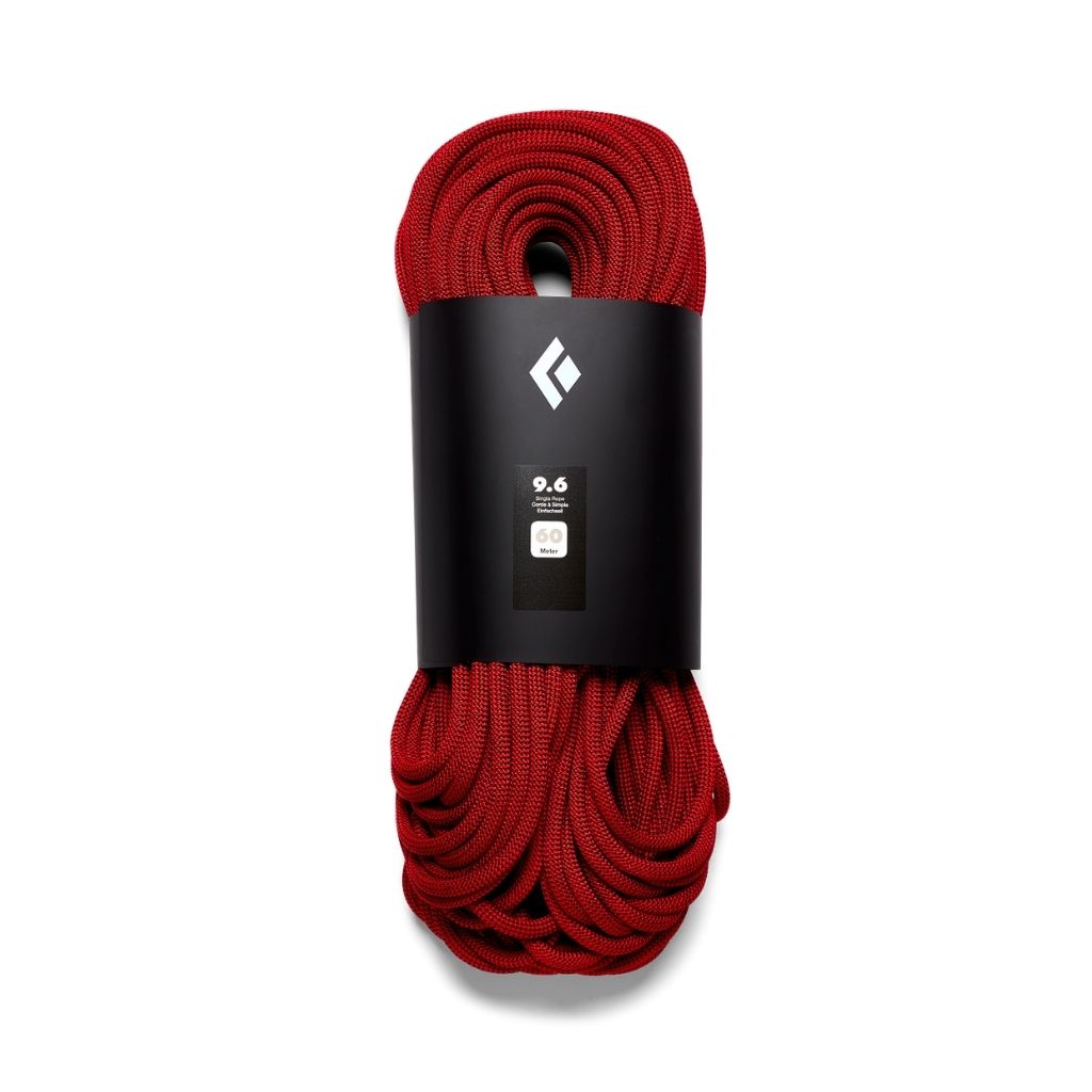 9.6 Climbing Rope, Red-Kiipeilyköysi-Black Diamond-60 m-HiRock