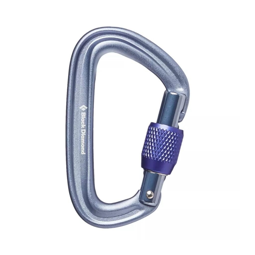 Liteforge Screwgate Carabiner, Gray-Sulkurengas-Black Diamond-HiRock