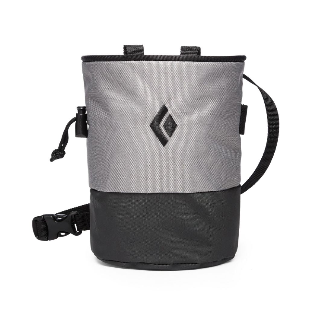 Mojo Zip Chalk Bag, Pewter-Mankkapussi-Black Diamond-HiRock