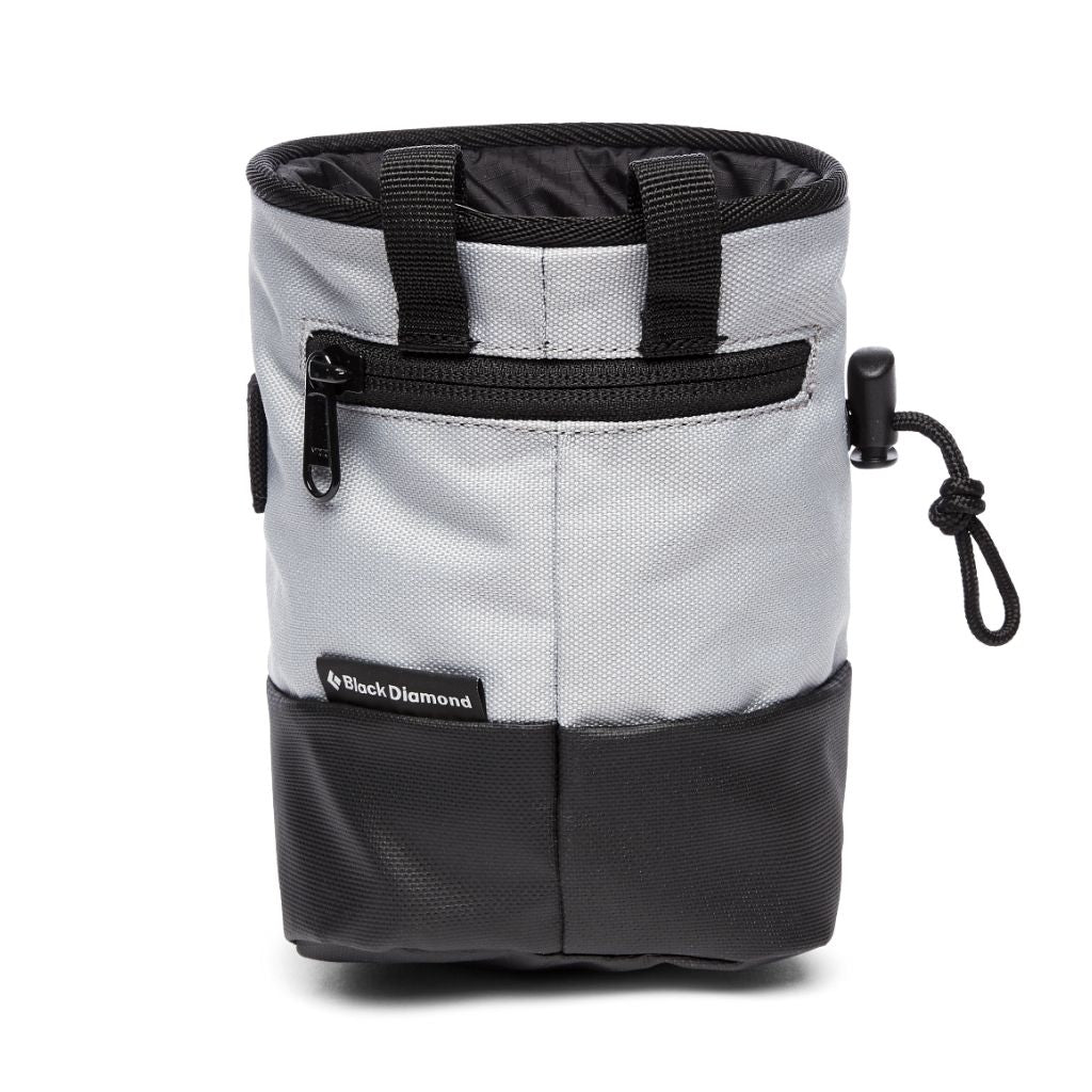 Mojo Zip Chalk Bag, Pewter-Mankkapussi-Black Diamond-HiRock