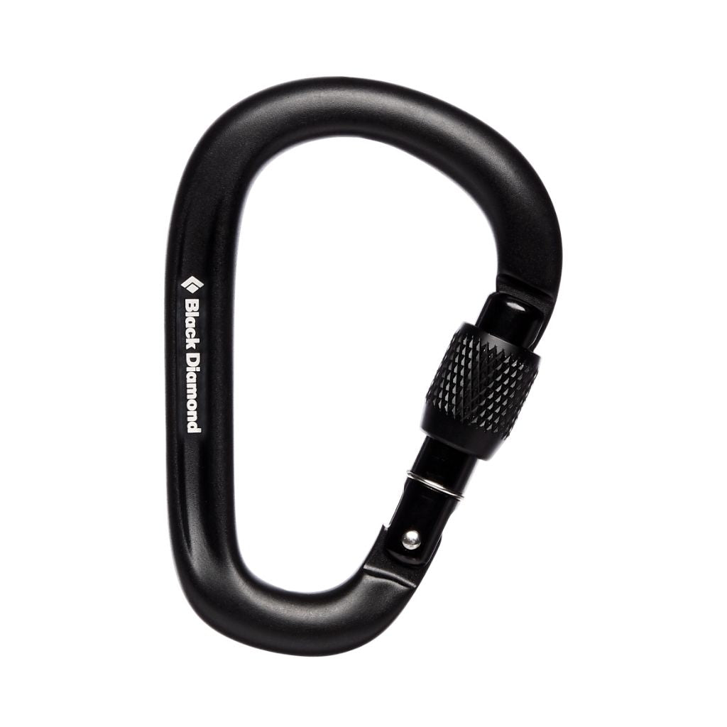 Pearlock Screwgate Carabiner, Black-Sulkurengas-Black Diamond-HiRock