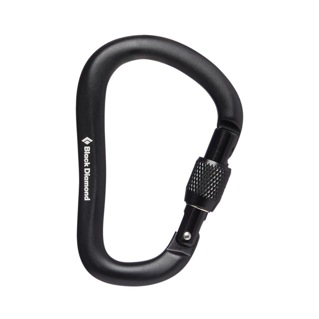 Rocklock Screwgate Carabiner, Black-Sulkurengas-Black Diamond-HiRock