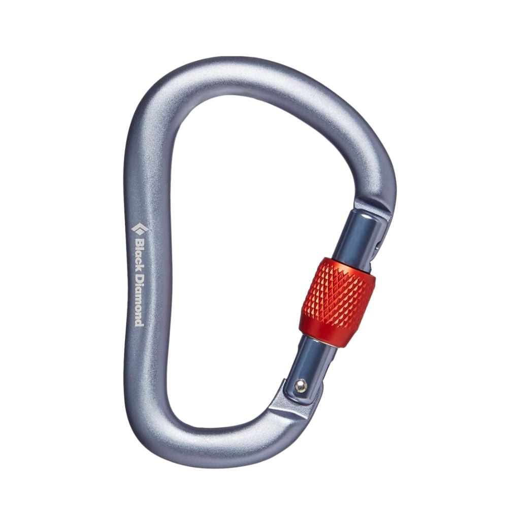 Rocklock Screwgate Carabiner, Gray-Sulkurengas-Black Diamond-HiRock