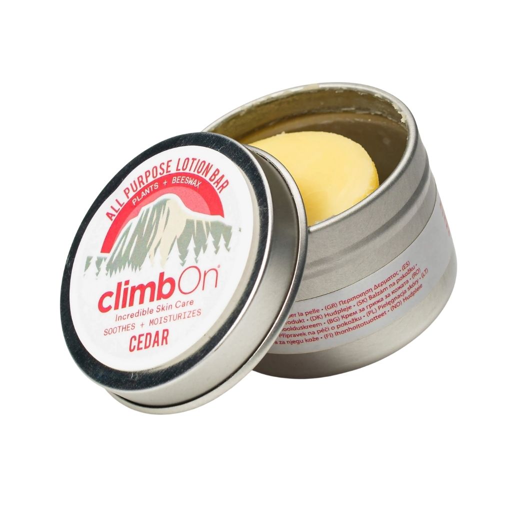 ClimbOn Lotion Bar Cedar, 1 oz-Ihonhoitovoide-climbOn-HiRock