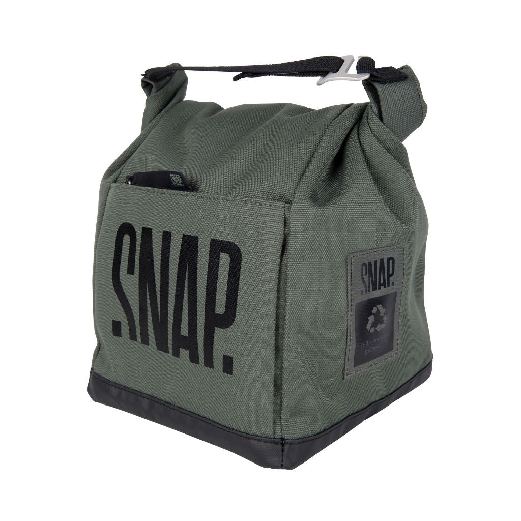 Big Chalk Bag Fleece, Dark Khaki-Mankkapussi-SNAP.-HiRock